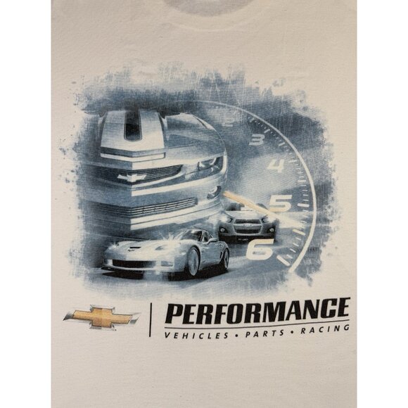 Rare Vintage Y2K Chevrolet Camaro Performance Racing Art White Shirt XL Logo - Picture 4 of 6